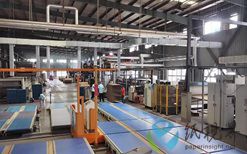 江苏胜源纸品有限公司2.5米七层重型瓦楞产线正式投产